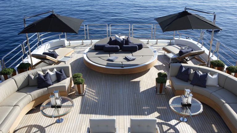 Yacht deck
